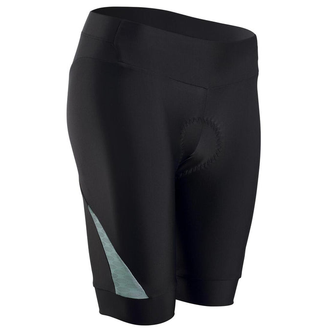 





Women's Strapless Summer Road Cycle Shorts Discover - Black/Coral, photo 1 of 5