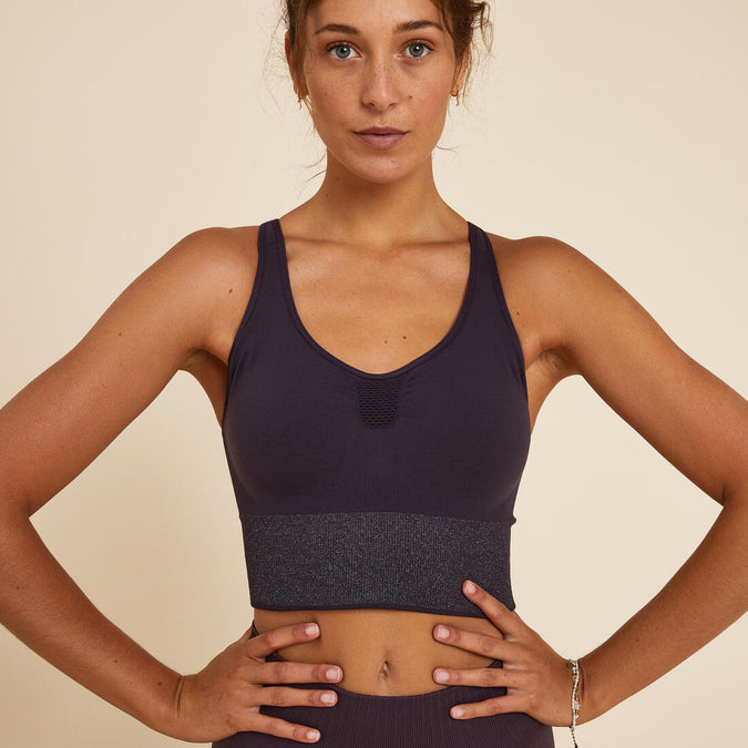 





Long Dynamic Yoga Sports Bra, photo 1 of 5