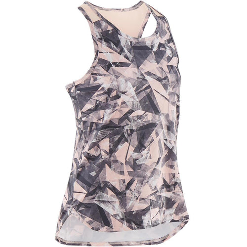 





Girls' Breathable Synthetic Gym Tank Top S500