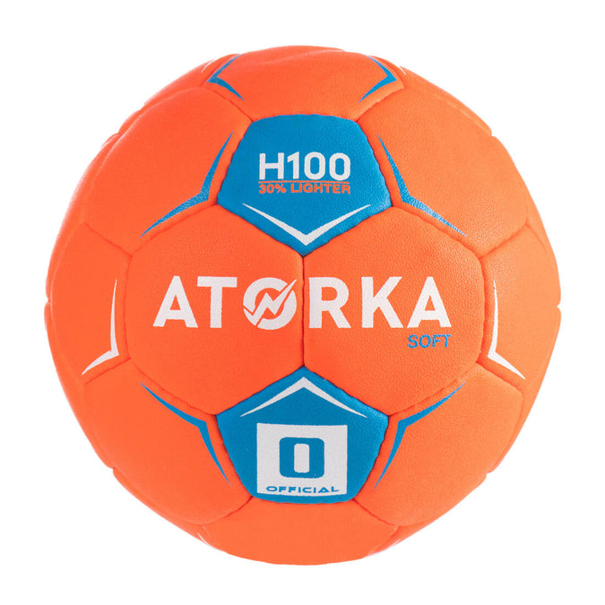 





Kids' Handball Soft H100 Size 0 - Orange, photo 1 of 9