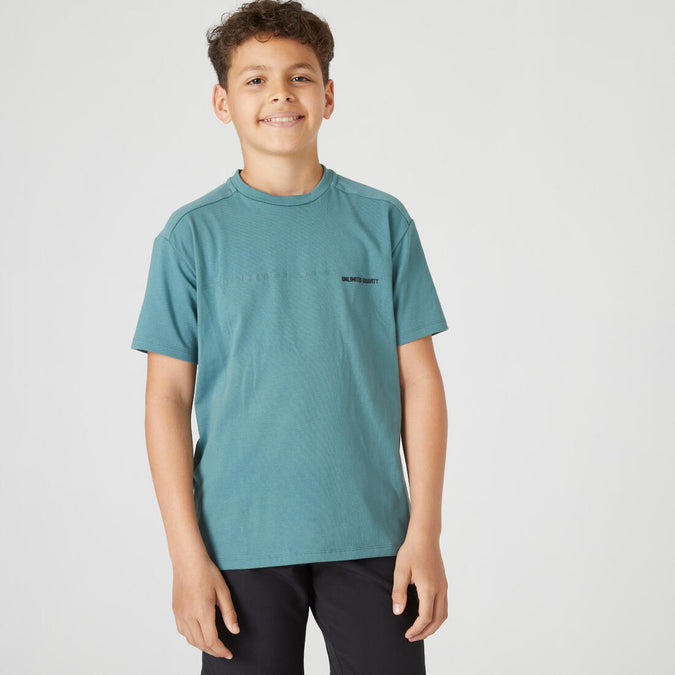 





Kids' Breathable Cotton T-Shirt 500, photo 1 of 5