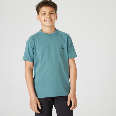 





Kids' Breathable Cotton T-Shirt 500