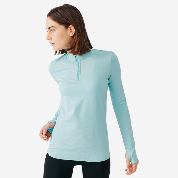 





Zip Warm women's long-sleeved running T-shirt, photo 1 of 7