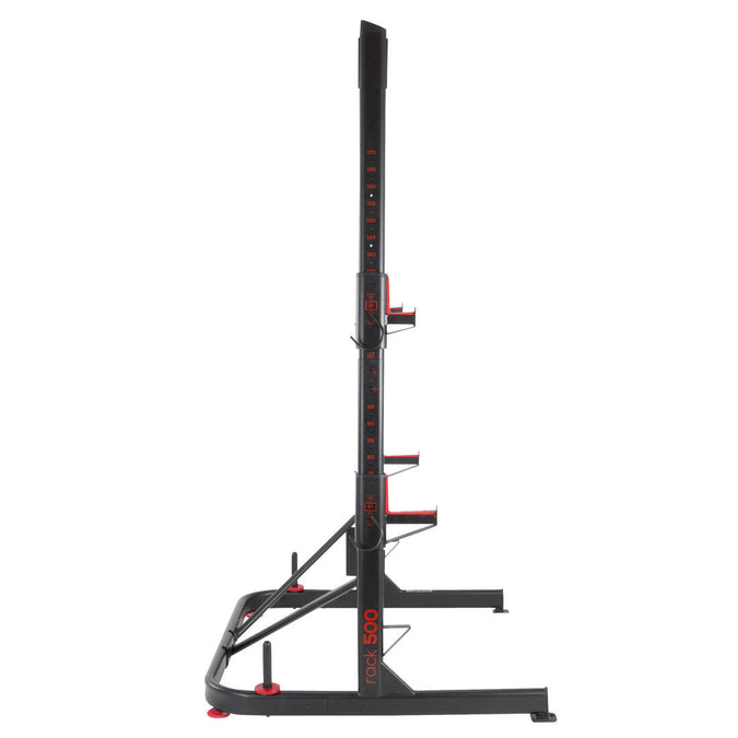 Domyos 100 weight training best sale bar rack