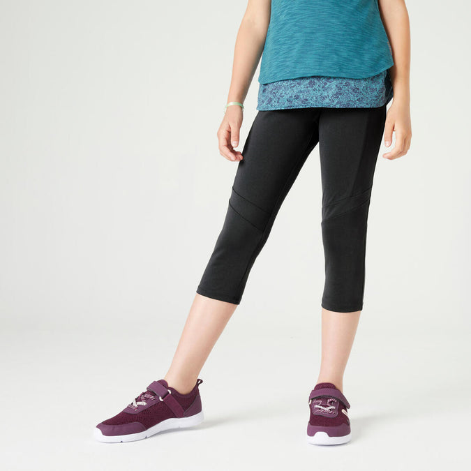 





Girls' Breathable Cropped Bottoms S500, photo 1 of 4