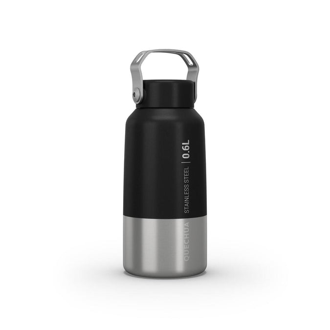 





Stainless Steel Water Bottle with Screw Cap for Hiking 0.6L, photo 1 of 11