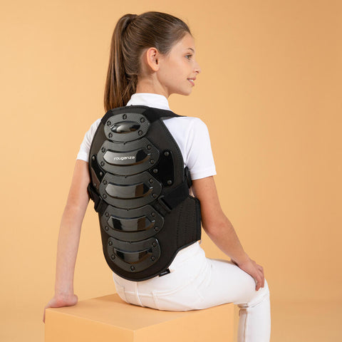 





Kids' Horse Riding Back Protector Safety - Black