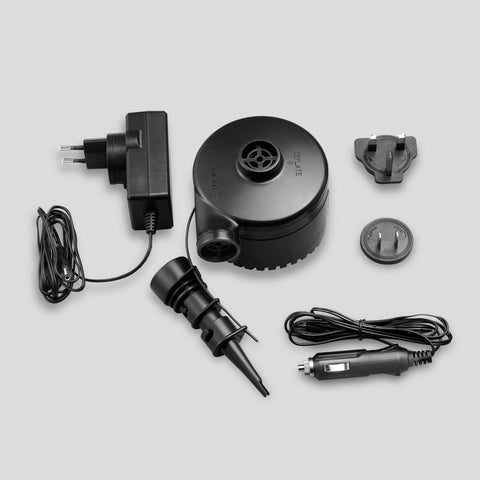 





COMPACT ELECTRICAL PUMP FOR CAMPING - RECHARGEABLE USING MAINS POWER
